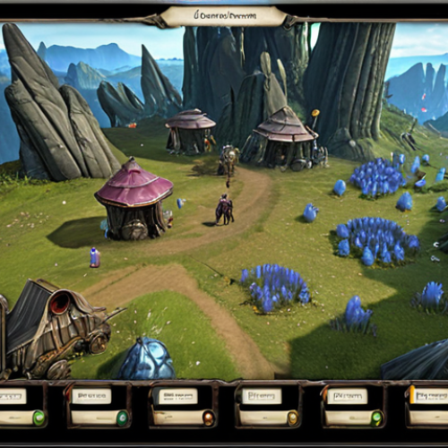Home 7 **
Prompt: "Aion character strategizing equipment farming route, analyzing stats, highlighting weak points, map overlay, data charts, loot tables, game UI elements, fantasy setting."
**